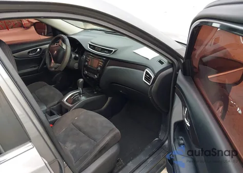 2015 Nissan Rogue Sv из США, поврежденный, VIN KNMAT2MV6FP519115